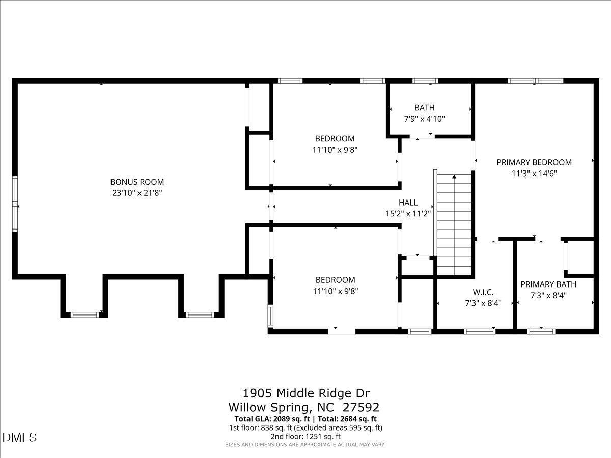 1905 Middle Ridge Drive Willow Spring, NC 27592 - Photo 43 of 44 52-1905 Middle Bridge Dr Floor Plan-4