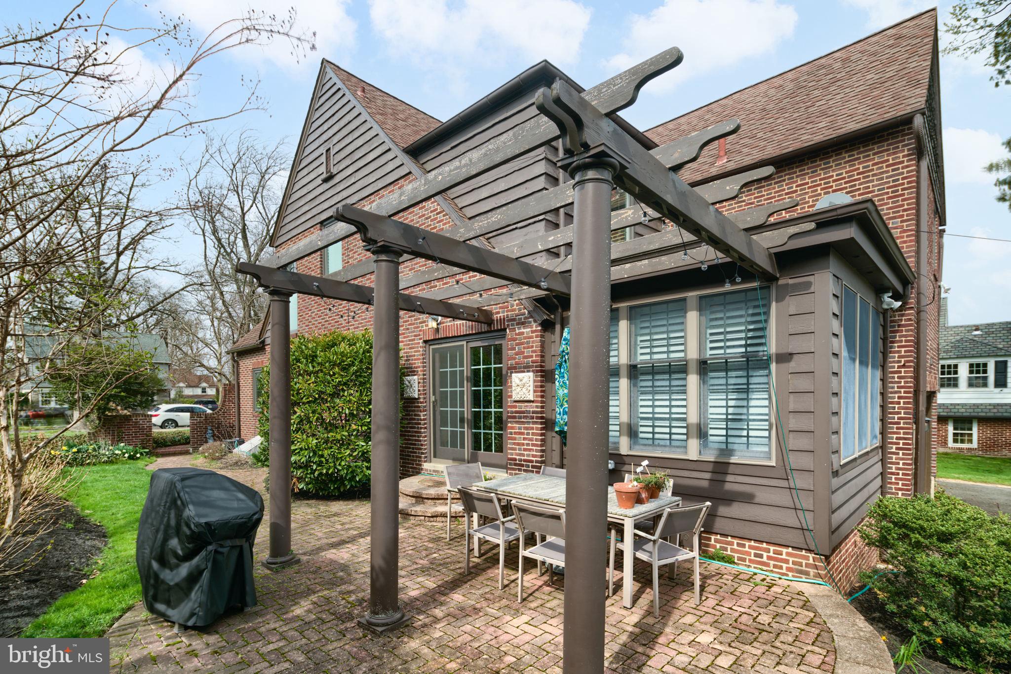 60 Colonial Ridge Drive Haddonfield, NJ 08033 - Photo 34 of 35 Side Yard Pergola