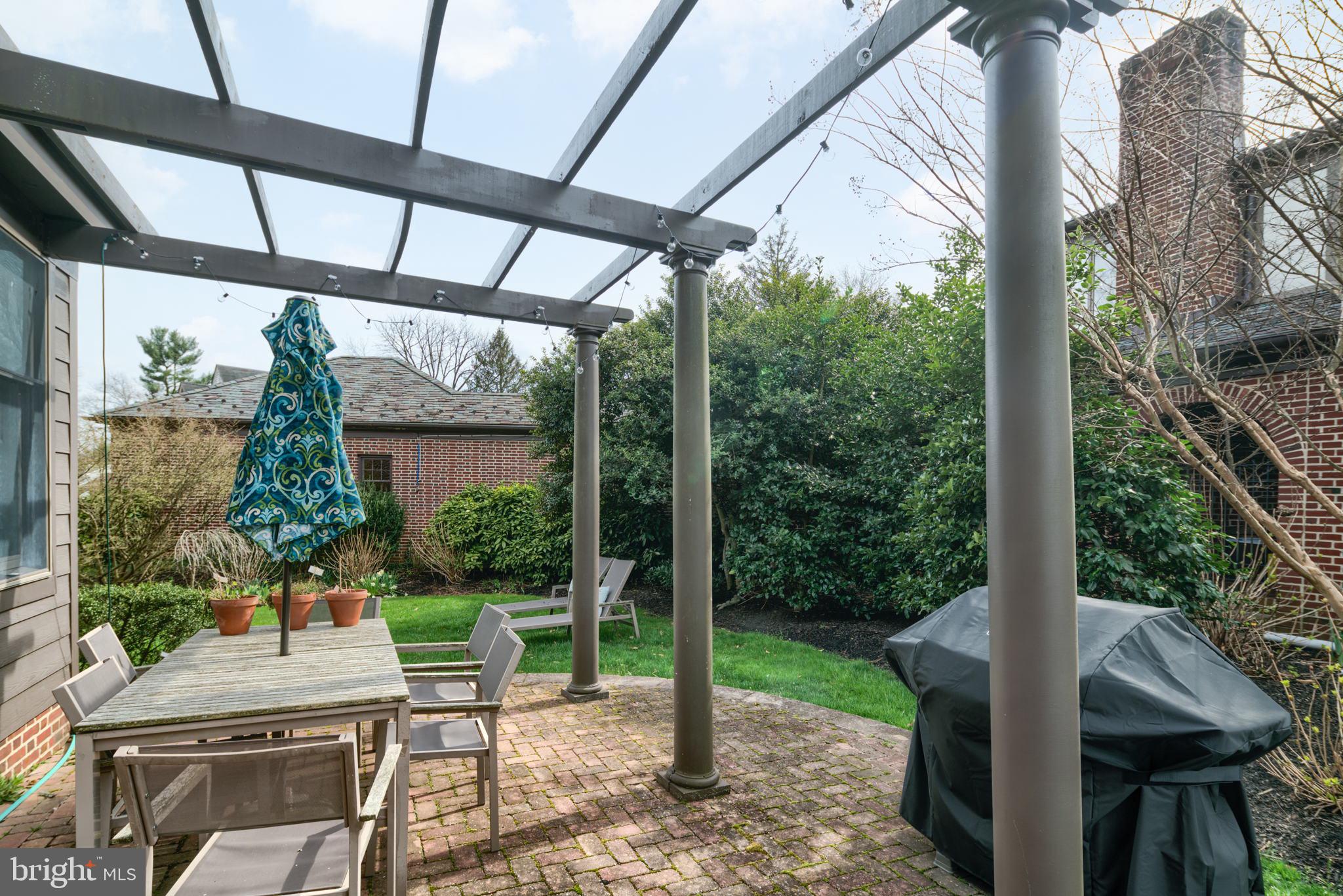 60 Colonial Ridge Drive Haddonfield, NJ 08033 - Photo 35 of 35 Side Yard Pergola