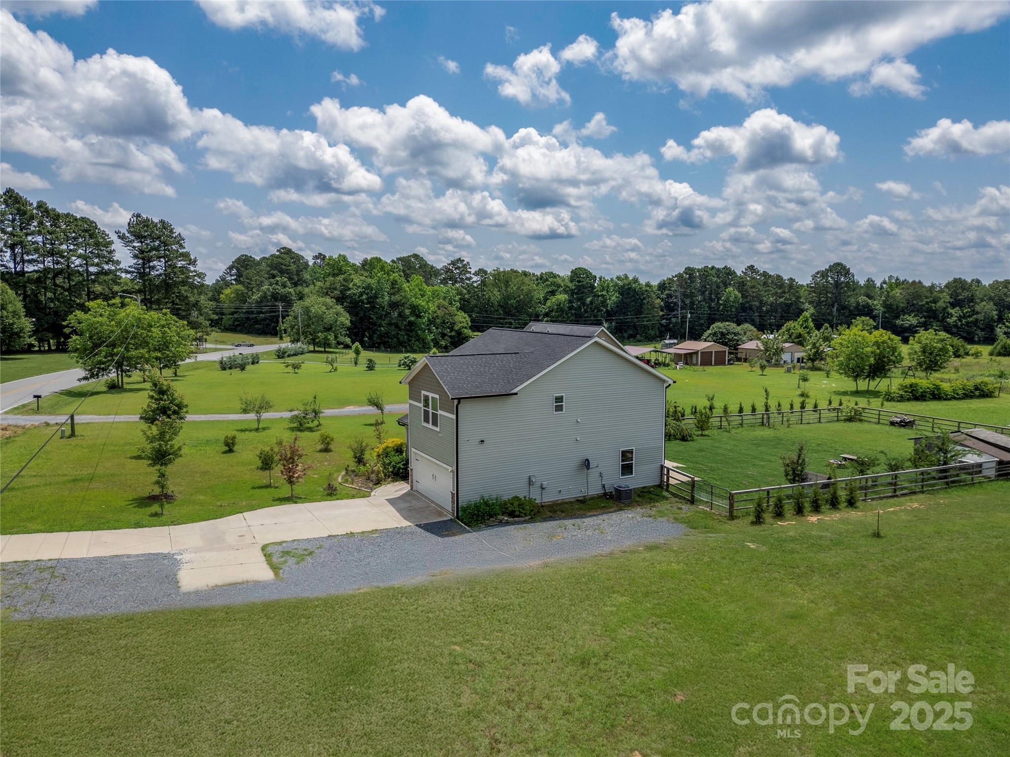 556 Big Lick Road Stanfield, NC 28163 - Photo 19 of 19 an aerial view of a house