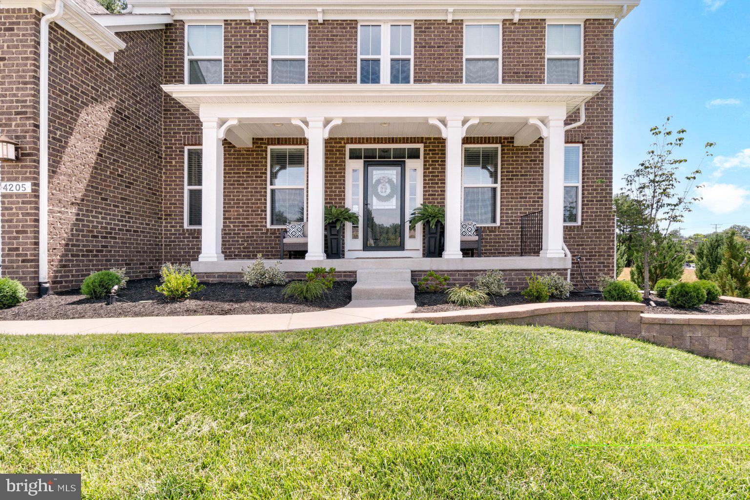 4205 Perry Hall Road Perry Hall, MD 21128 - Photo 4 of 76 Stately Covered Front Porch With Columns