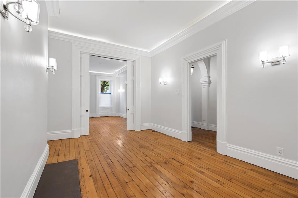 2217 Sarah Street Pittsburgh, PA 15203 - Photo 5 of 33 a view of livingroom with wooden floor