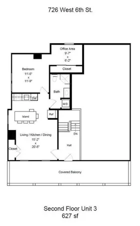 $1,500 | 726 West 6th Street, Unit 1, Bloomington, IN 47404
