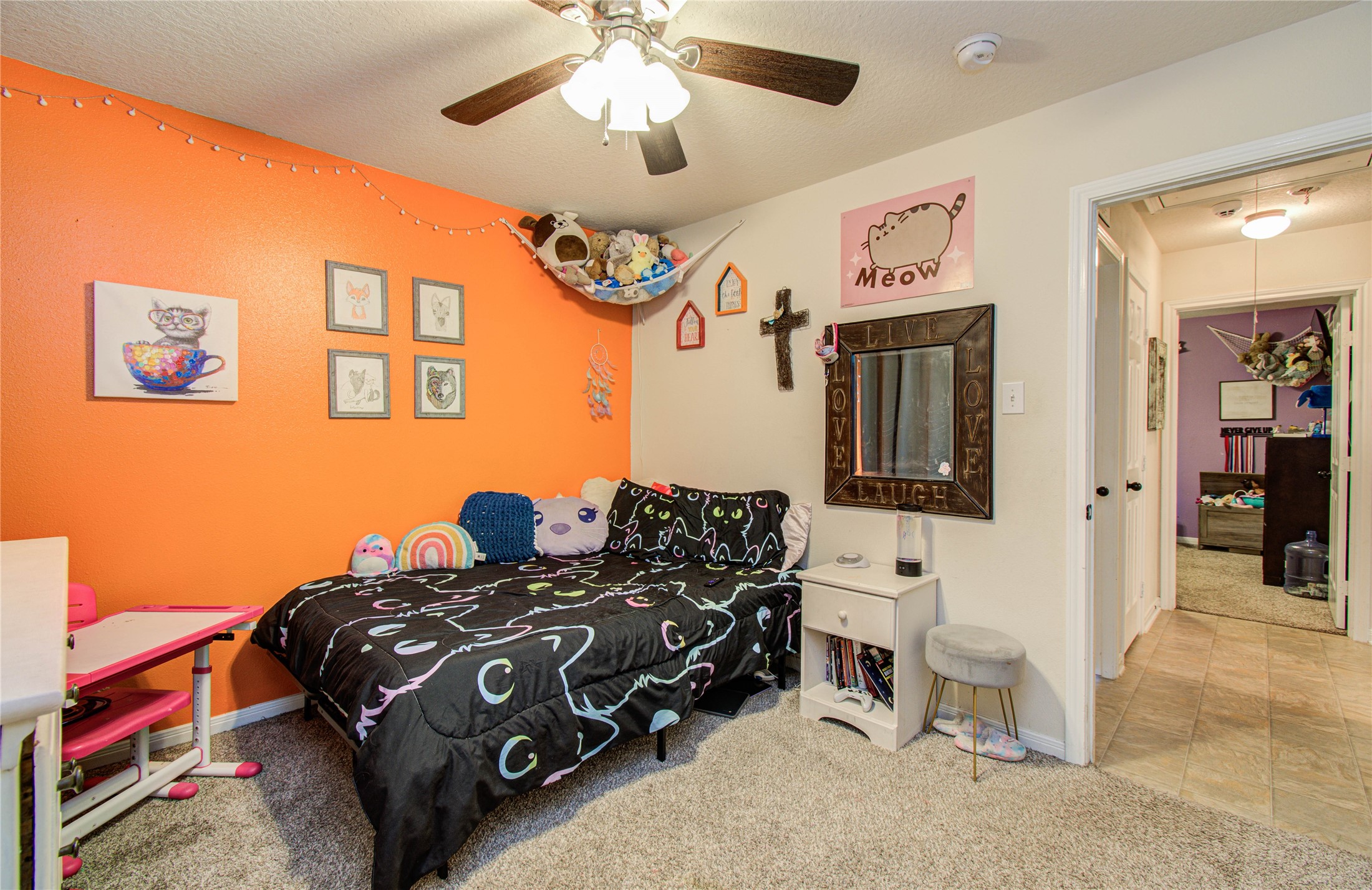 1779 County Road 151 Columbus, TX 78934 - Photo 23 of 47 a bedroom with furniture and a flat screen tv