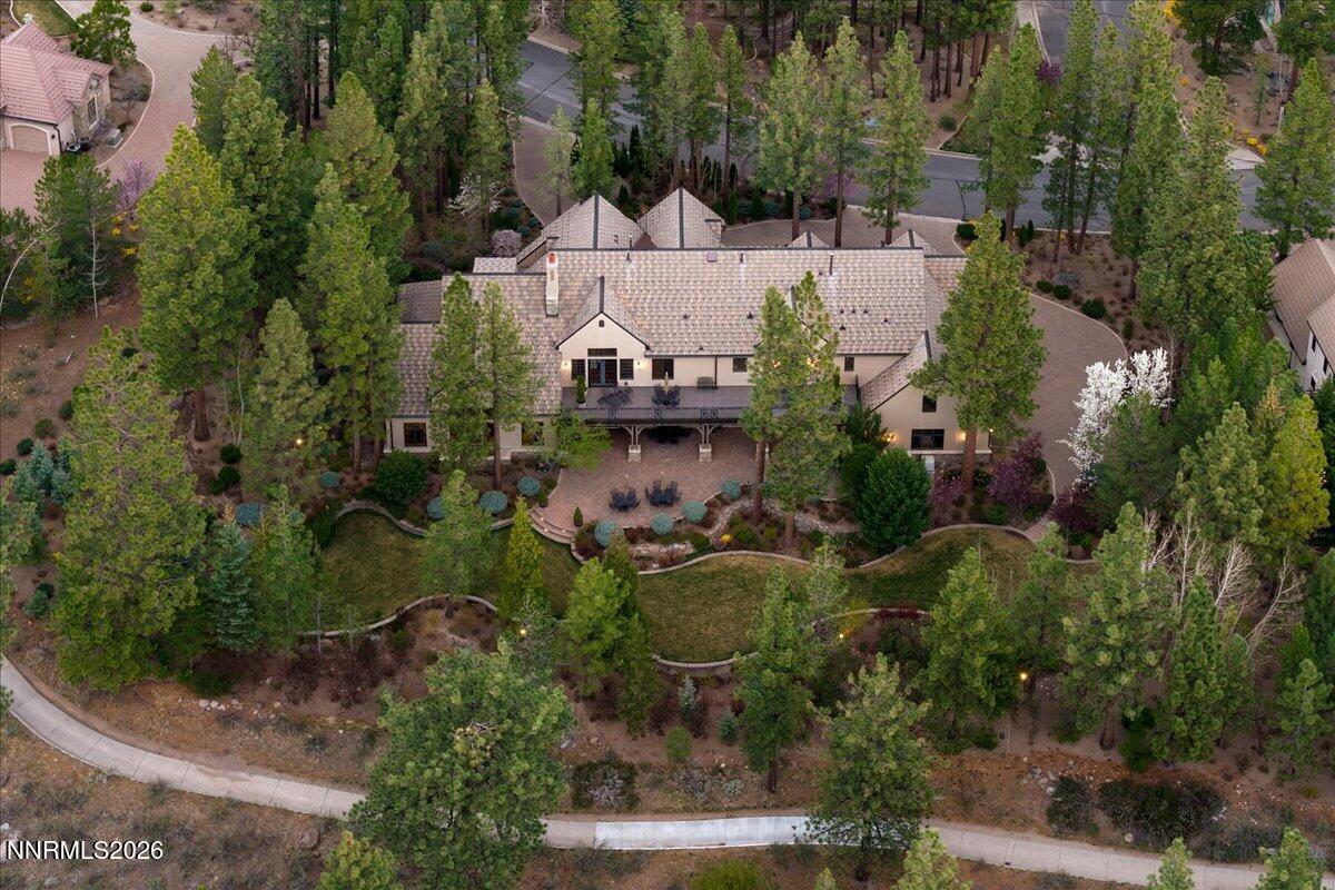 6025 Lake Geneva Drive Reno, NV 89511 - Photo 54 of 72 an aerial view of a house with yard swimming pool and outdoor seating