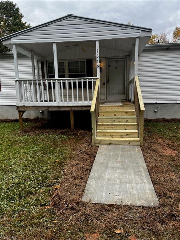 1376 Rising Vw Way Asheboro, NC 27205 - Photo 46 of 46 New sidewalk and front steps