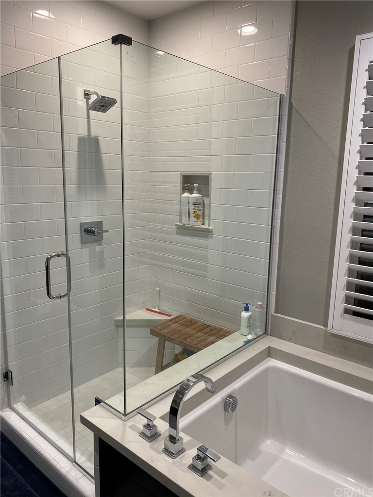 114 Joshua Tree Irvine, CA 92620 - Photo 45 of 73 a bathroom with a sink and a shower