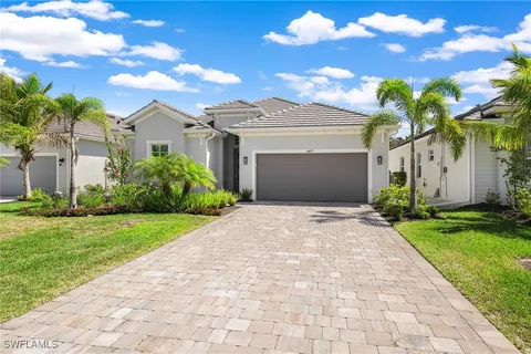 a view of yard with outdoor seating