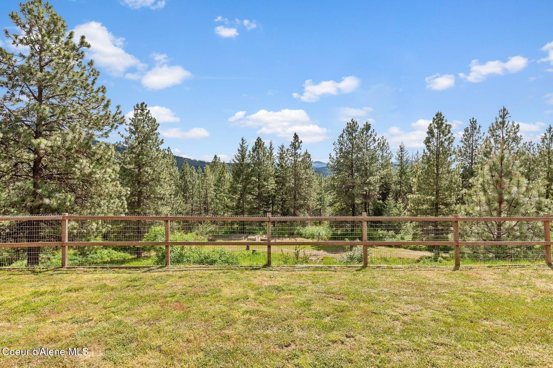 16003 Benewah Creek Road St. Maries, ID 83861 - Photo 23 of 45 Fenced Yard View