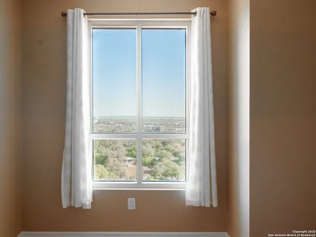 a view of an front door