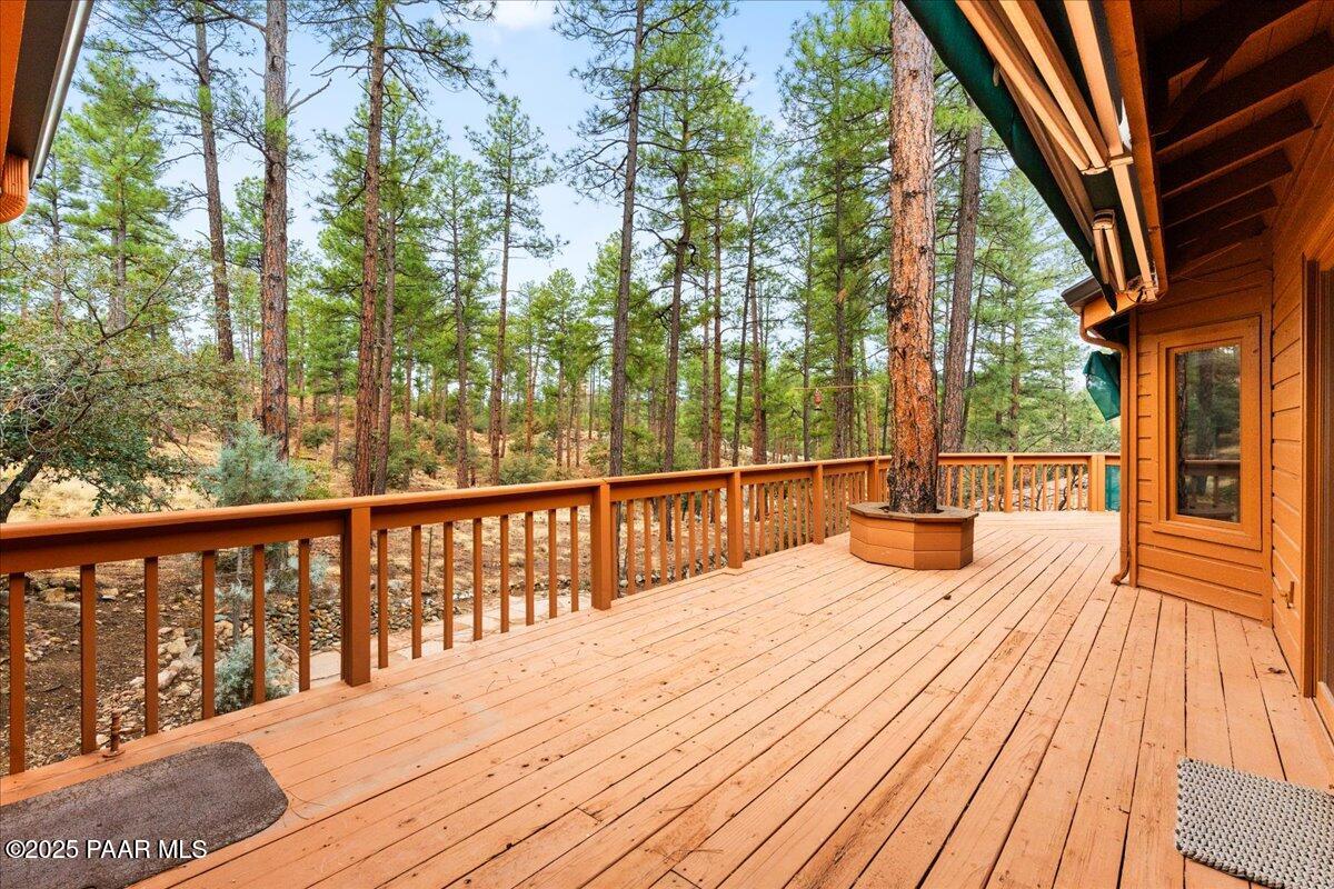 1940 Coyote Road Prescott, AZ 86303 - Photo 32 of 39 37-Primary Bedroom Deck View