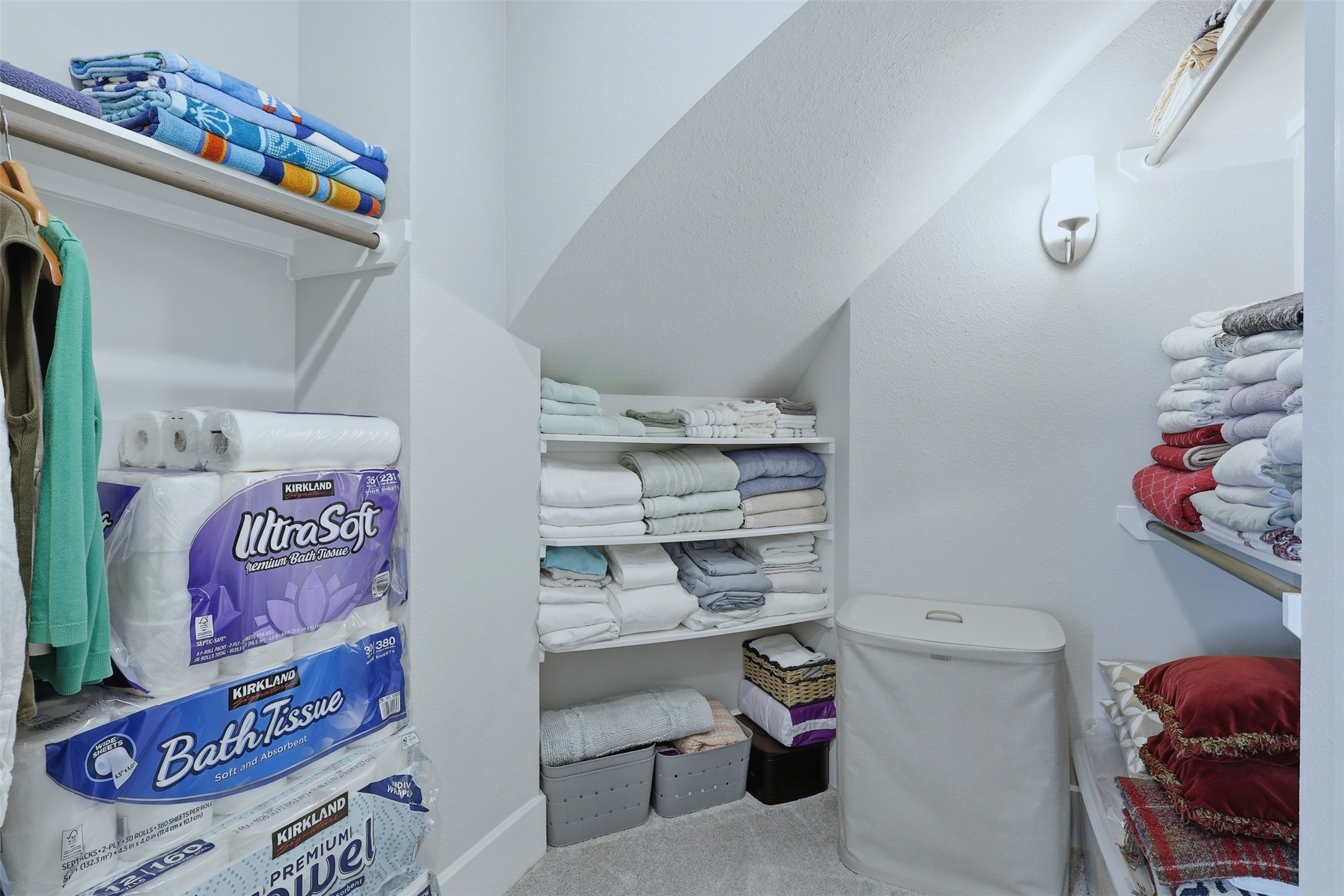 15133 Mahogany Trail Conroe, TX 77302 - Photo 25 of 49 a view of storage and utility room with racks