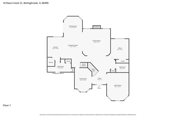 $999,900 | 10 Raes Creek Court, Bolingbrook, IL 60490