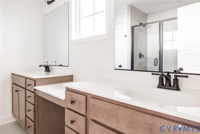 a close view of sink