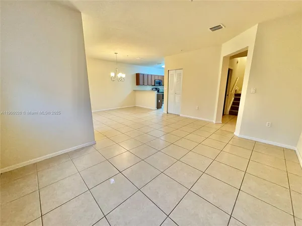 a view of empty room