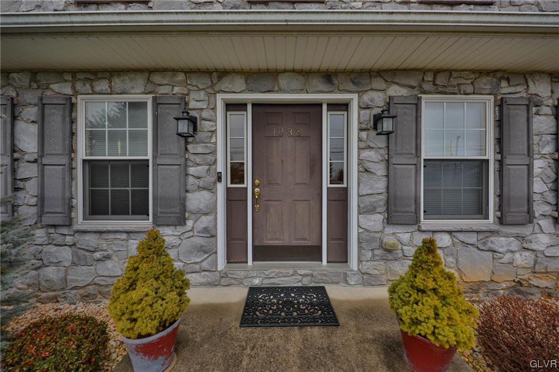 1038 Bushkill Center Road Nazareth, PA 18064 - Photo 3 of 42 a front view of a house