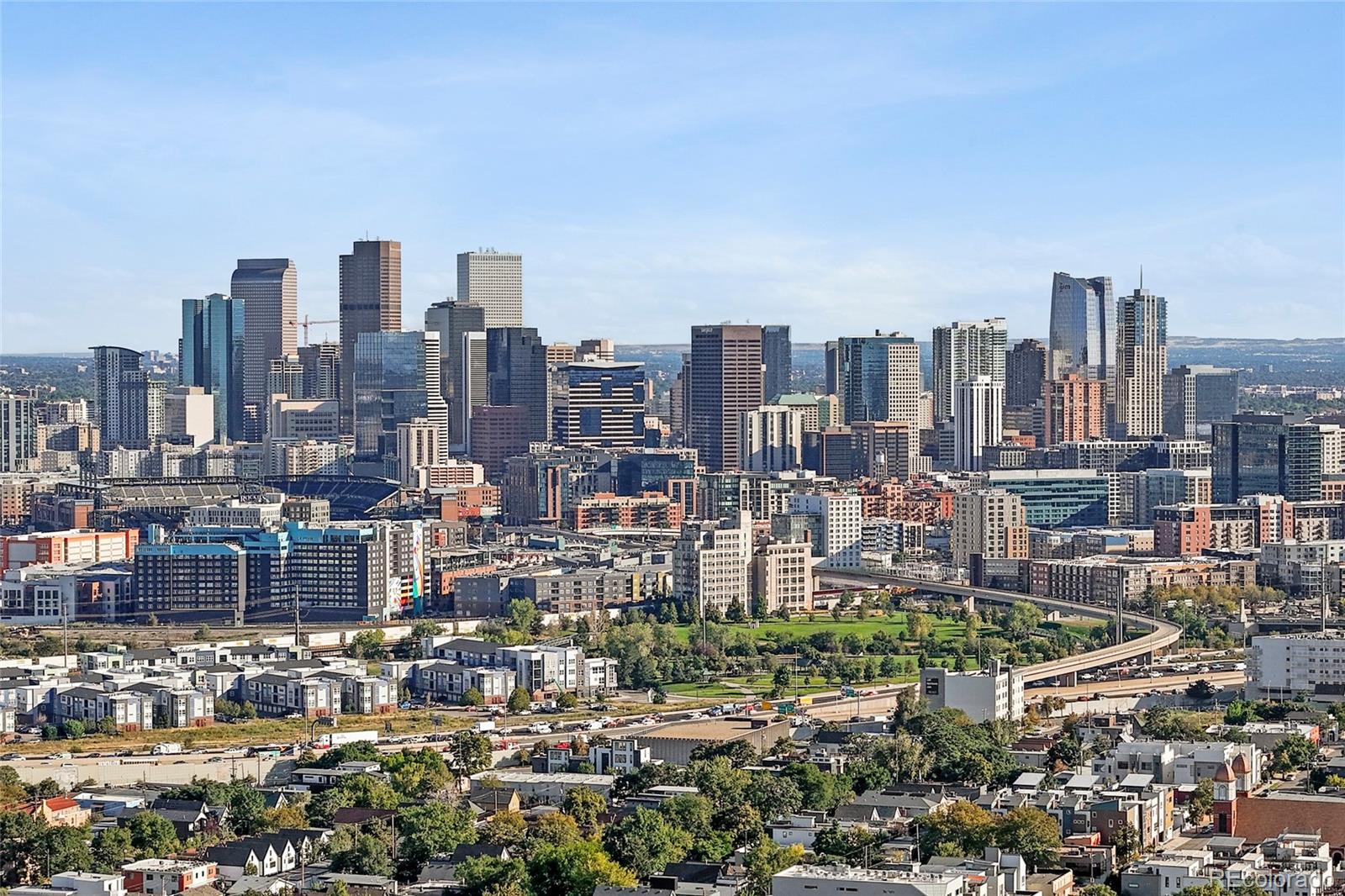 3922 Osage Street Denver, CO 80211 - Photo 38 of 44 a city view with tall buildings