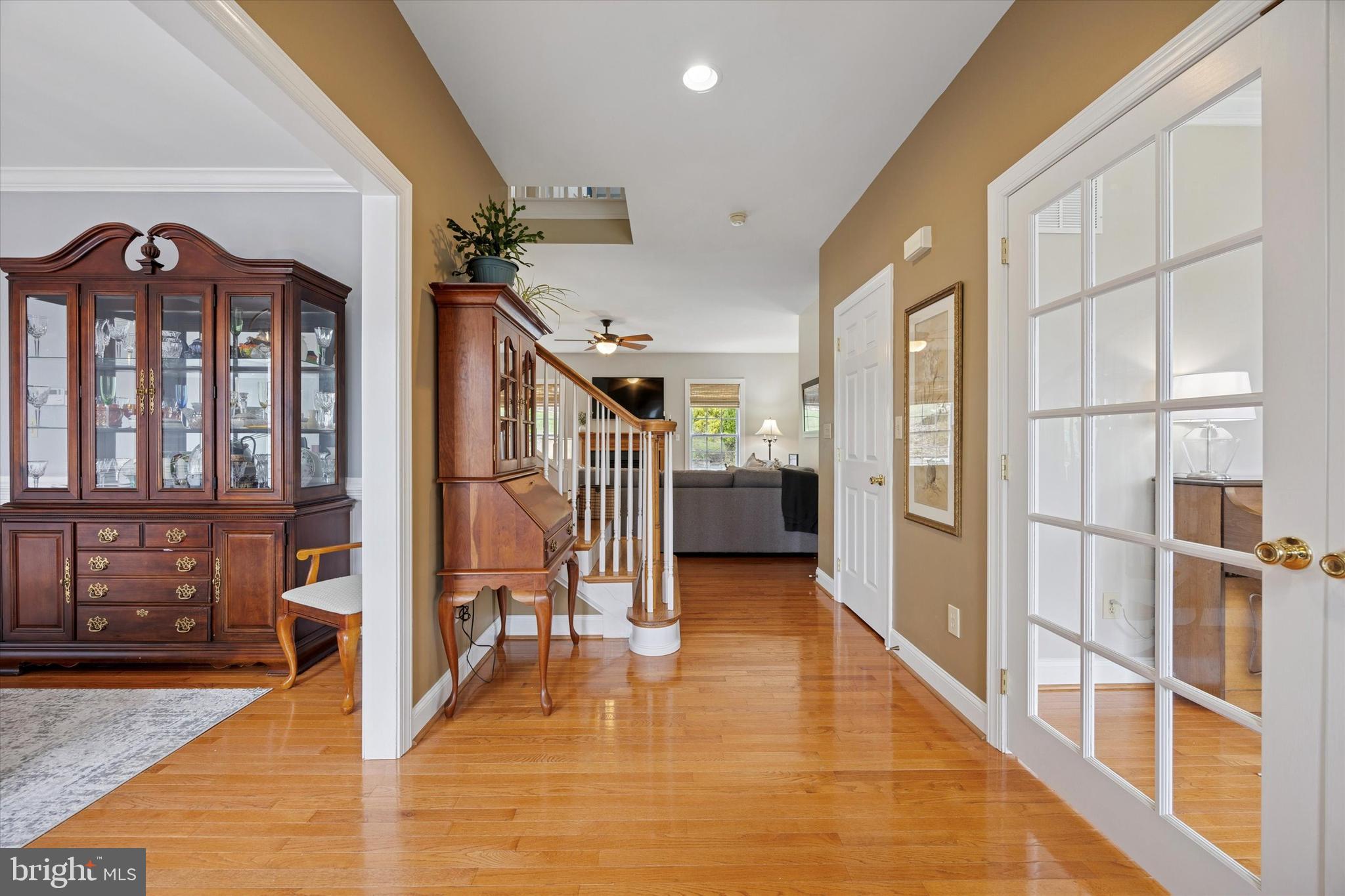 321 Lenni Road Lenni, PA 19052 - Photo 2 of 35 a view of entryway and hall with wooden floor