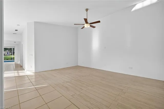 wooden floor in a empty room