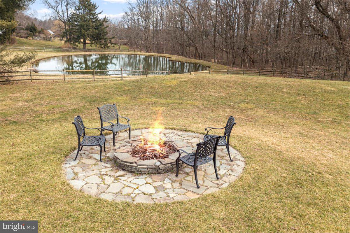 2992 Comfort Road New Hope, PA 18938 - Photo 46 of 51 Outdoor living space - Neighbor's pond