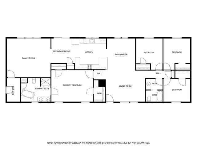 a picture of floor plan
