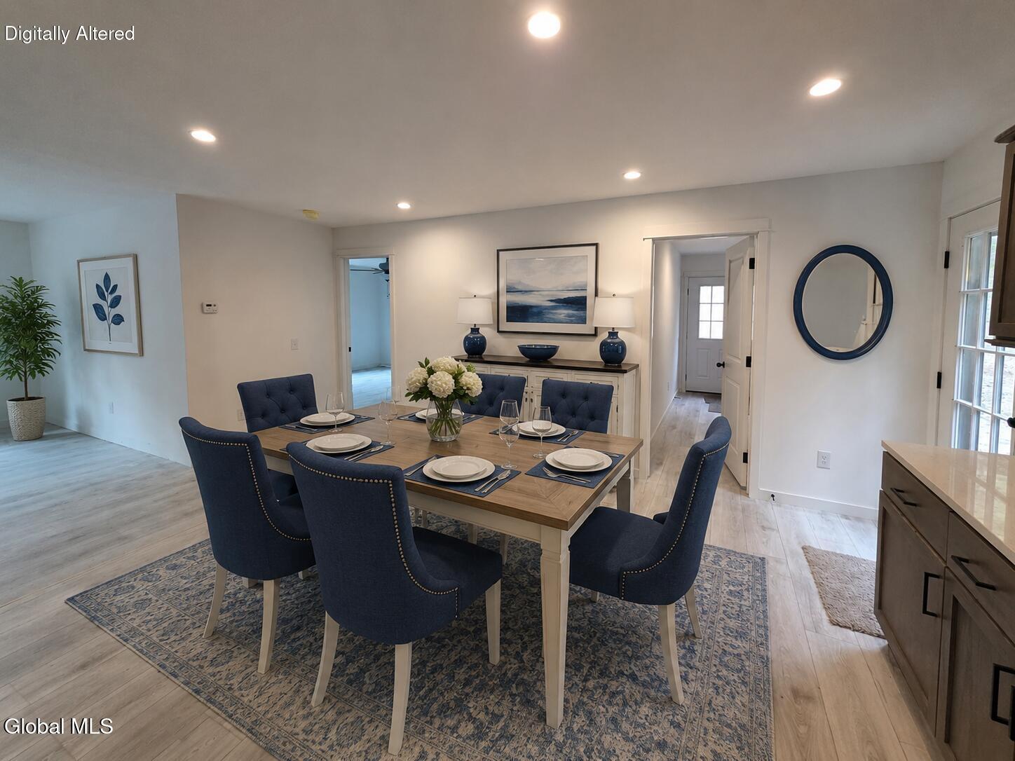 727 Irish Hill Road Berne, NY 12023 - Photo 7 of 40 Virtually Staged Dining Room