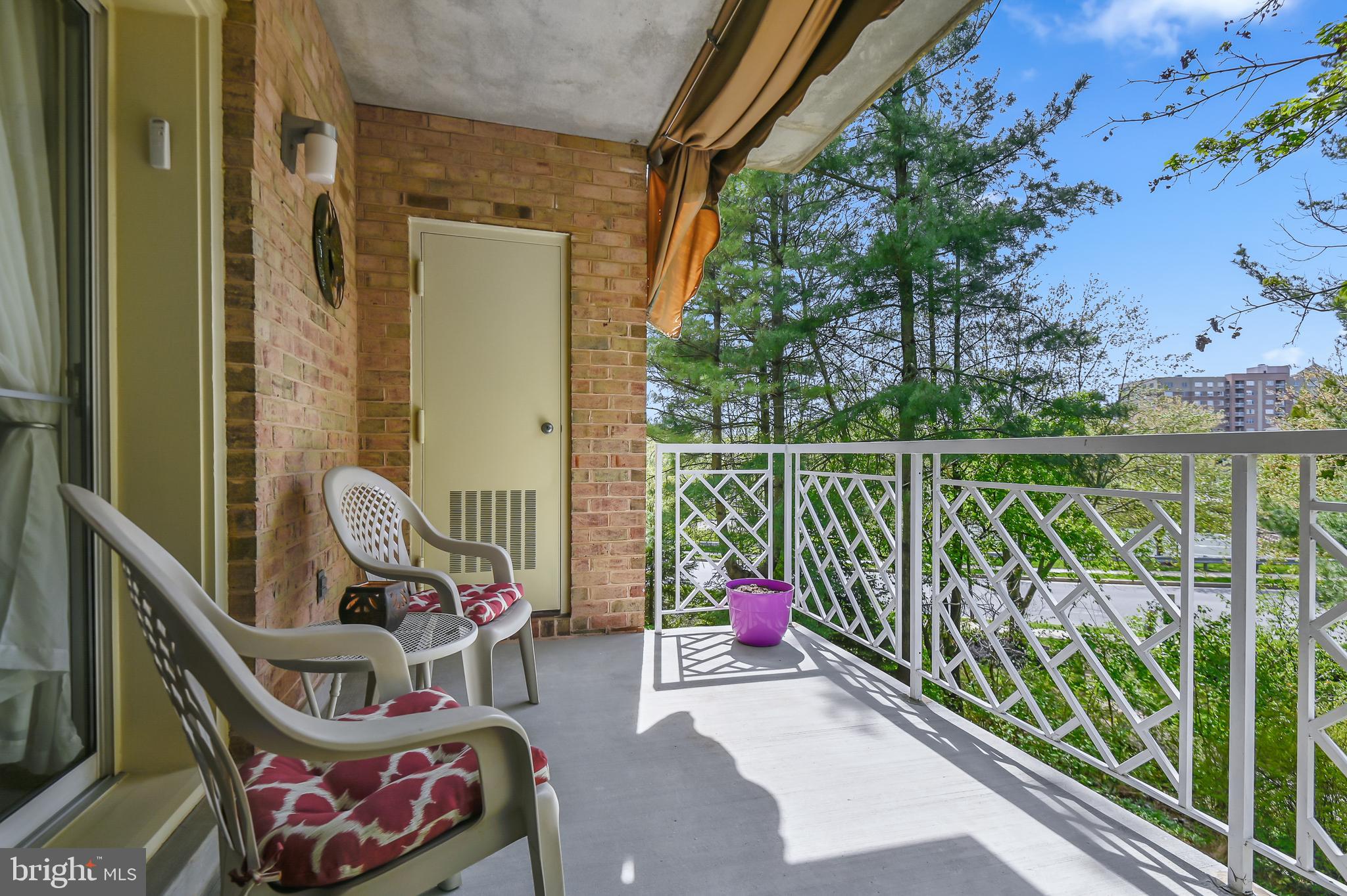 416 Rockfleet Road, Unit 202 Lutherville-Timonium, MD 21093 - Photo 16 of 30 Large, Private Balcony