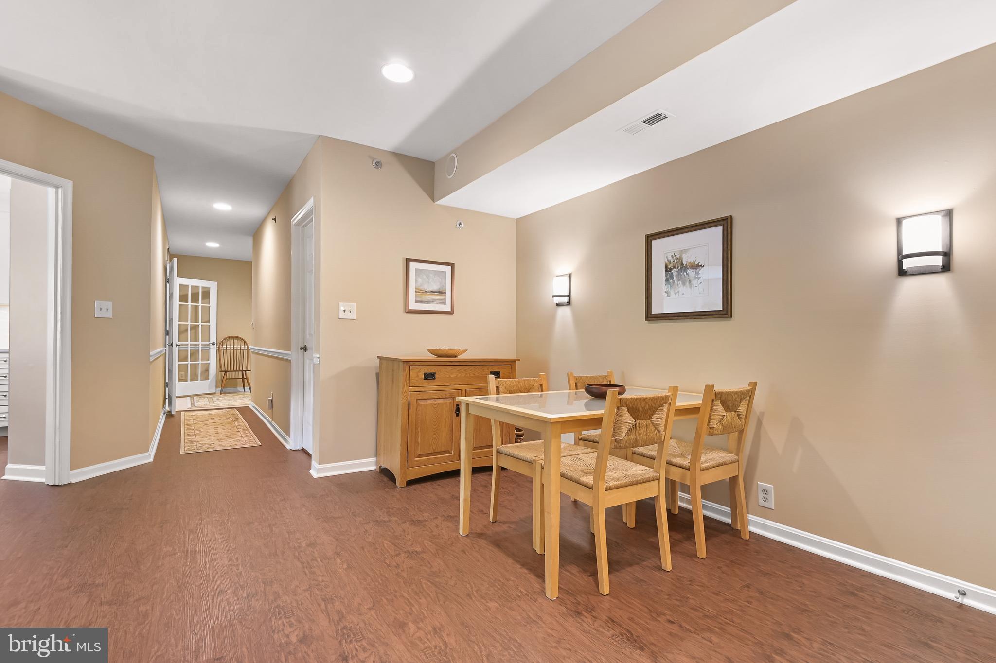 416 Rockfleet Road, Unit 202 Lutherville-Timonium, MD 21093 - Photo 19 of 30 Dining Area with Updated Flooring