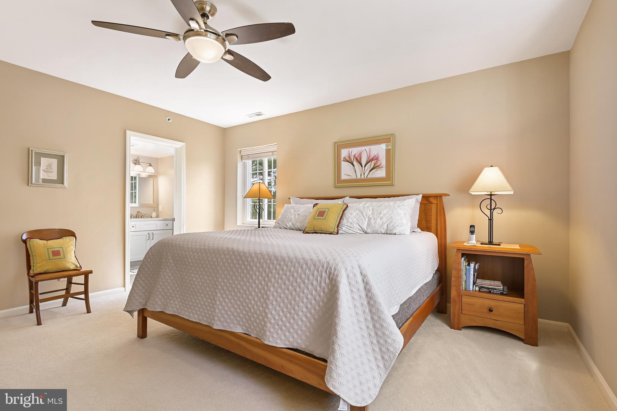 416 Rockfleet Road, Unit 202 Lutherville-Timonium, MD 21093 - Photo 22 of 30 Primary Bedroom with En Suite Bathroom