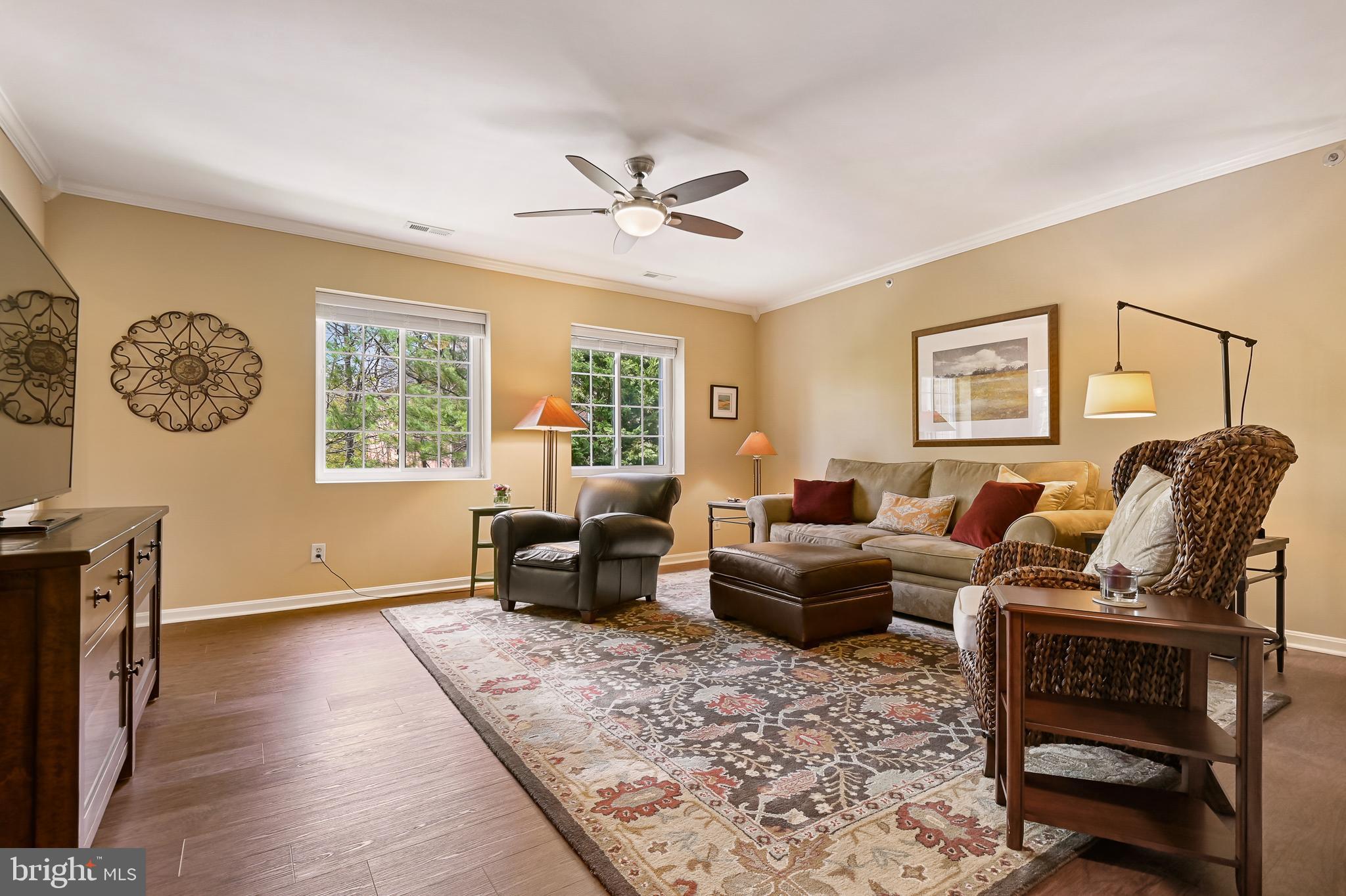 416 Rockfleet Road, Unit 202 Lutherville-Timonium, MD 21093 - Photo 4 of 30 Family Room with Updated Windows
