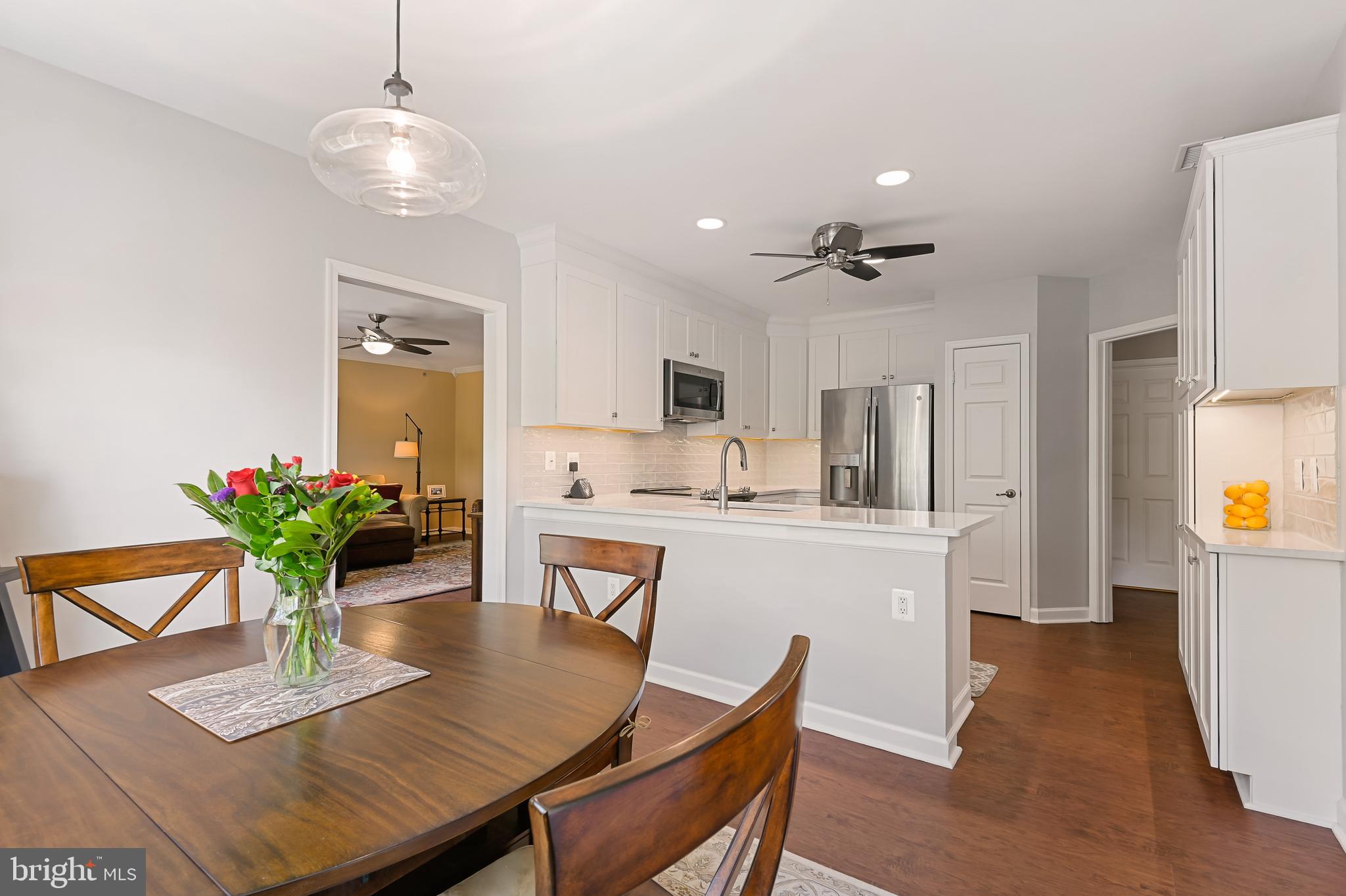 416 Rockfleet Road, Unit 202 Lutherville-Timonium, MD 21093 - Photo 10 of 30 Breakfast Area Toward Kitchen