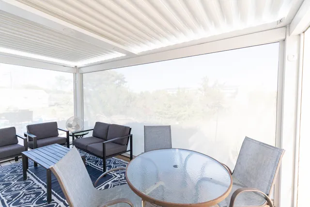 a view of a small space