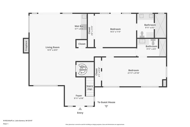 $5,630,000 | N1933 Bluff Lane, Unit PIER 653, Linn, WI 53147