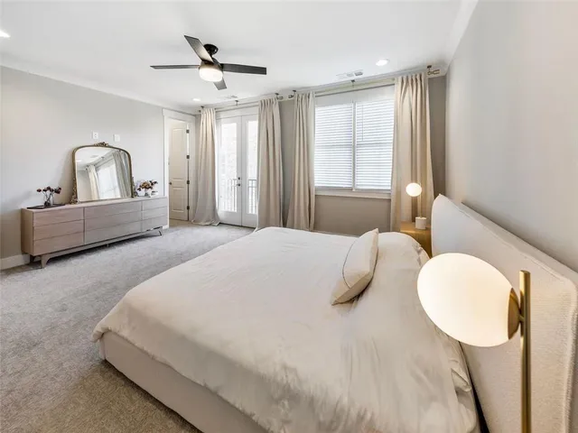 a bathroom with a bathtub and a sink