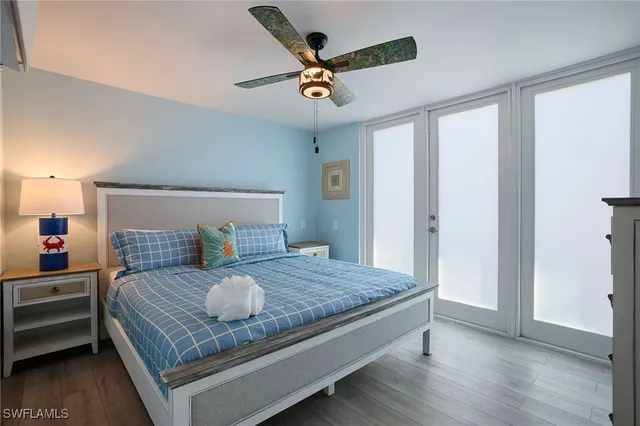 a bathroom with a shower and a toilet