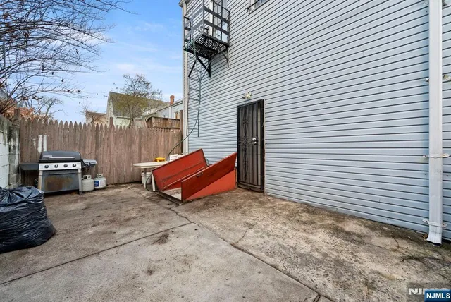 a room with furniture and a table