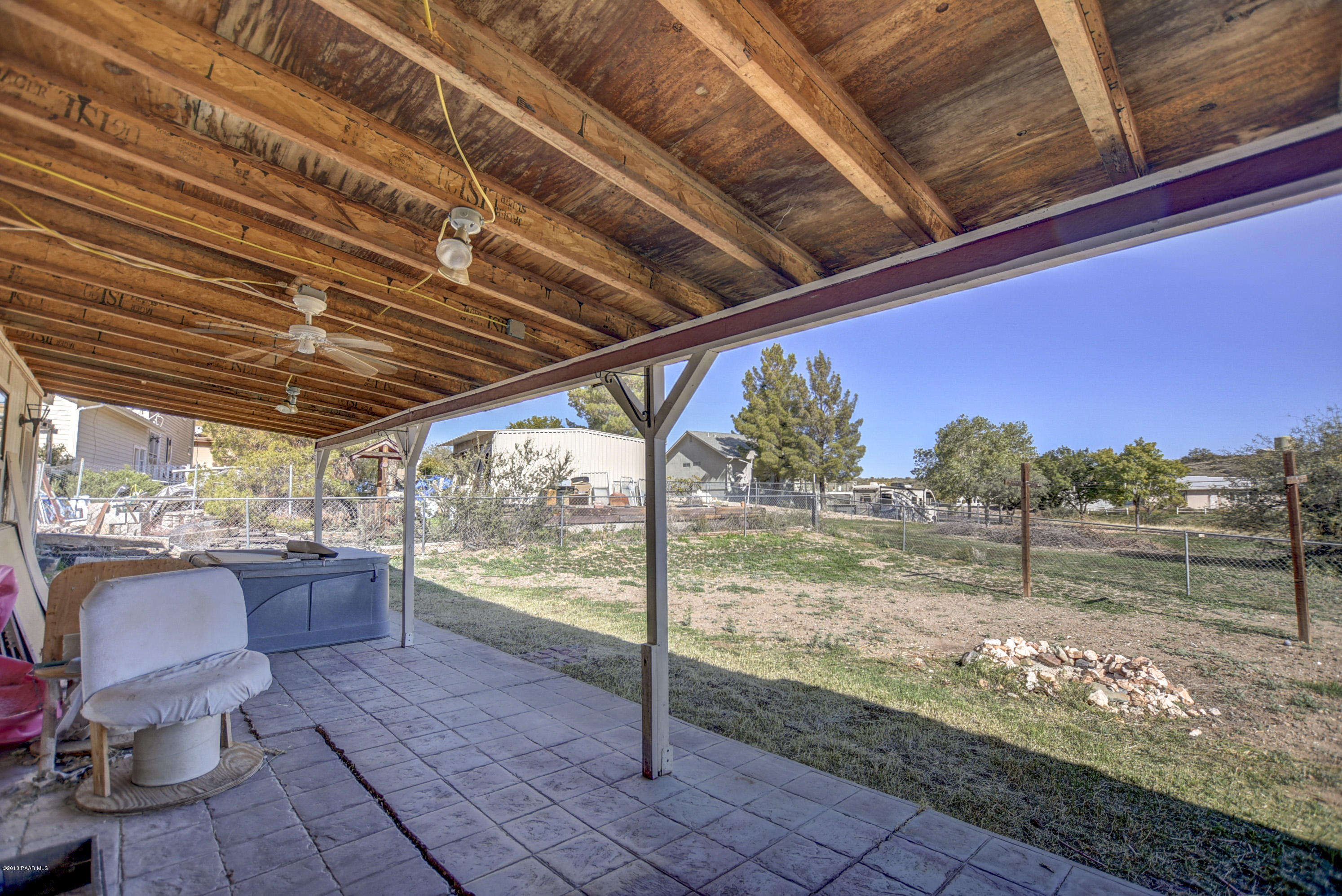 17540 East Jackrabbit Road Mayer, AZ 86333 - Photo 4 of 25 Back Patio 1