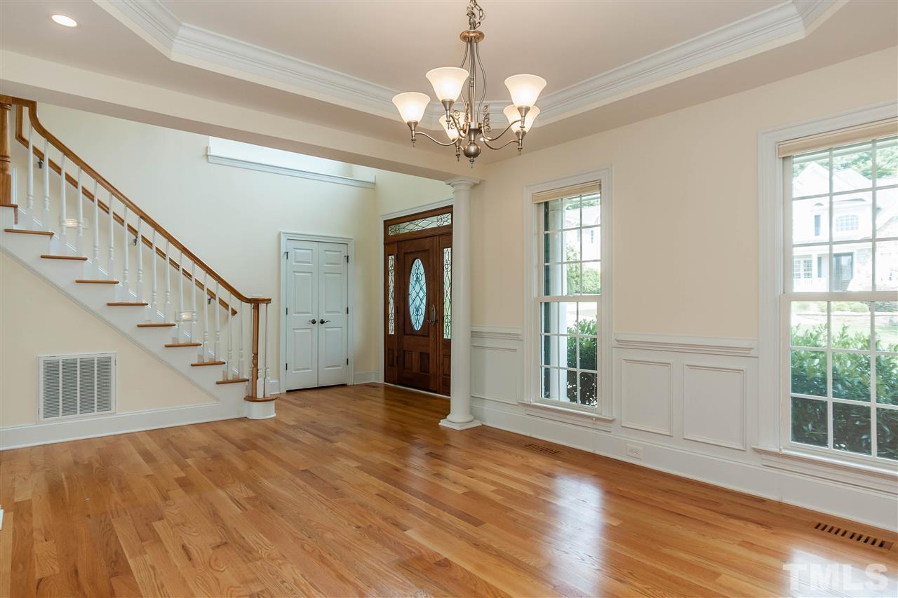 1817 Stannard Trail Raleigh, NC 27612 - Photo 2 of 25 Notice the trey ceiling and recessed lighting.