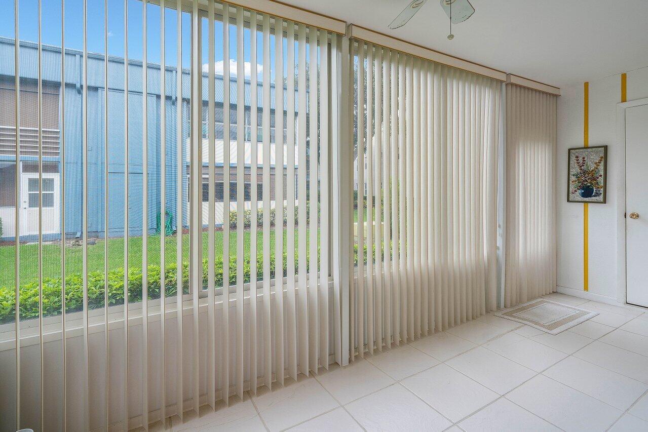 637 Normandy Lane, Unit N Delray Beach, FL 33484 - Photo 16 of 28 COVERED LANAI