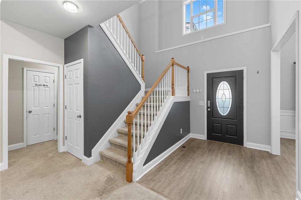 4260 Mountain Ridge Road Gainesville, GA 30506 - Photo 20 of 39 a view of an entryway with wooden floor