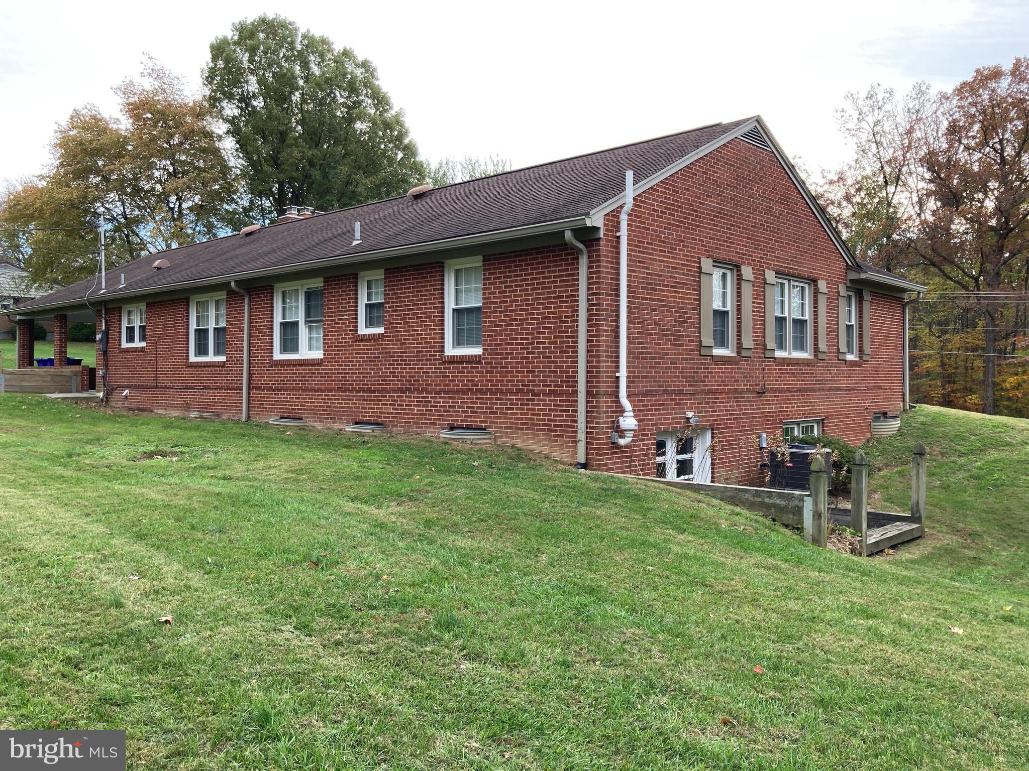 Back view of home
