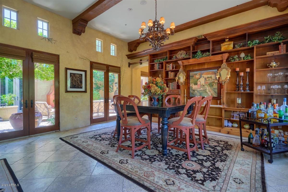 9239 East Mountain Spring Road Scottsdale, AZ 85255 - Photo 11 of 70 Beverage and TV room