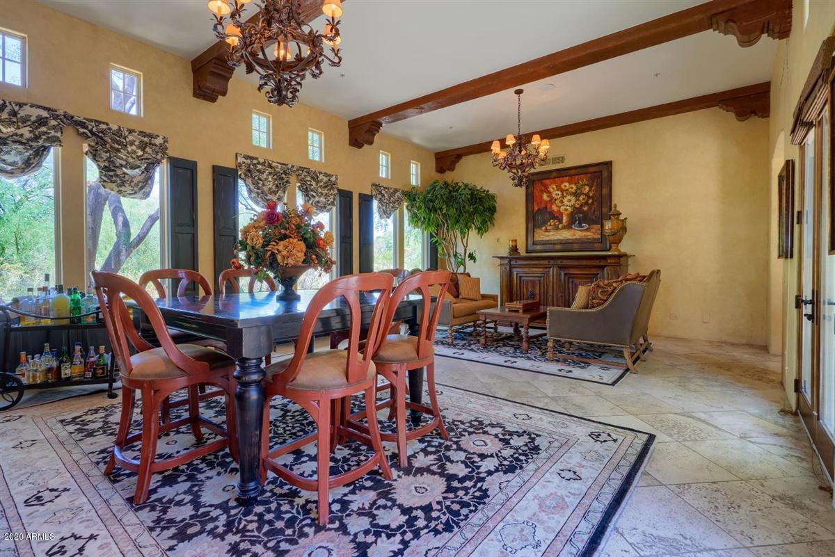 9239 East Mountain Spring Road Scottsdale, AZ 85255 - Photo 13 of 70 Beverage and TV room