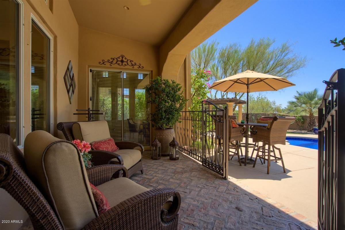 9239 East Mountain Spring Road Scottsdale, AZ 85255 - Photo 41 of 70 Covered patio