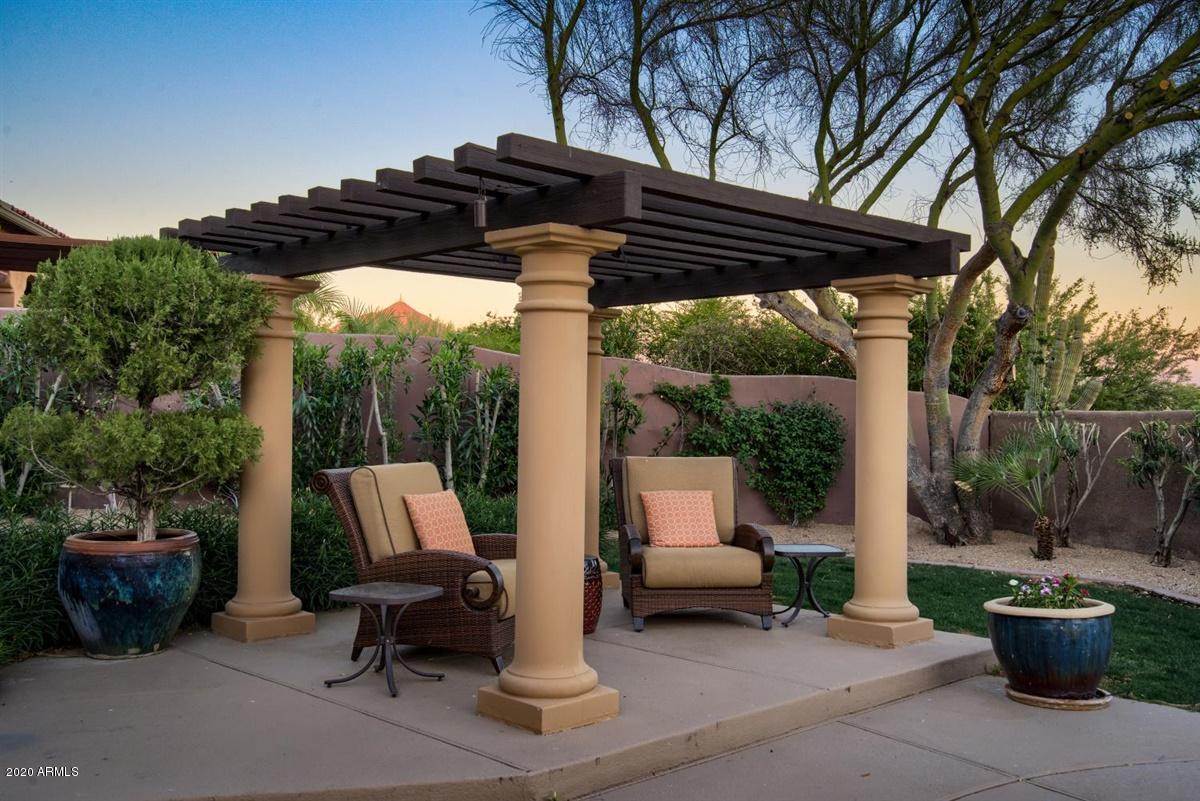 9239 East Mountain Spring Road Scottsdale, AZ 85255 - Photo 57 of 70 Ramada at twilight