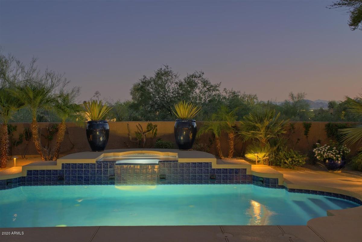 9239 East Mountain Spring Road Scottsdale, AZ 85255 - Photo 62 of 70 City light views at twilight