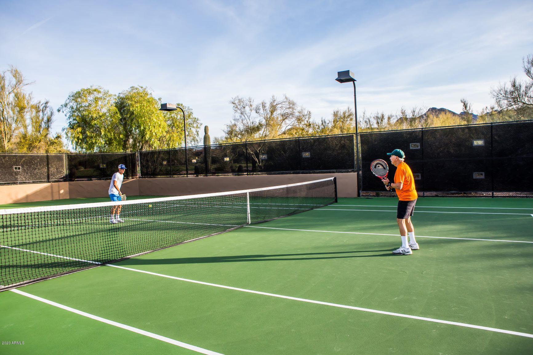 9239 East Mountain Spring Road Scottsdale, AZ 85255 - Photo 67 of 70 Desert Camp Tennis Courts