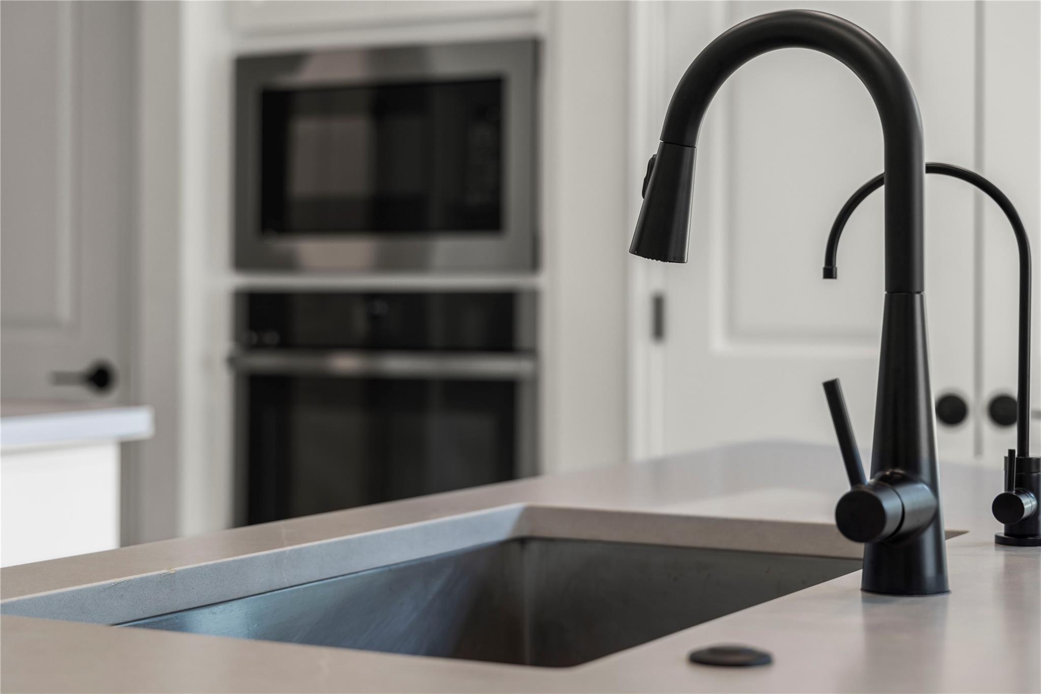 1128 Villa Rialto View Leander, TX 78641 - Photo 36 of 40 Kitchen view of stainless steel appliances and light countertops