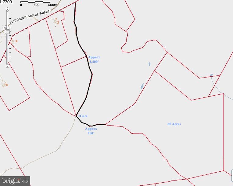 Blueridge Mountain Upperville, VA 20184 - Photo 2 of 32 Roadway to property