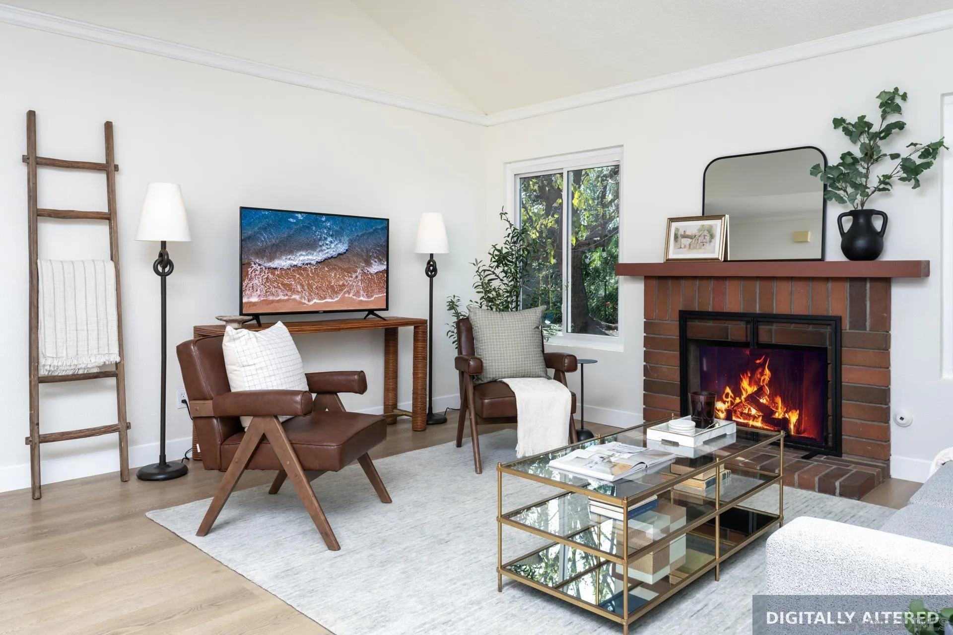 10354 Settle Road Santee, CA 92071 - Photo 7 of 56 a living room with furniture and a fireplace